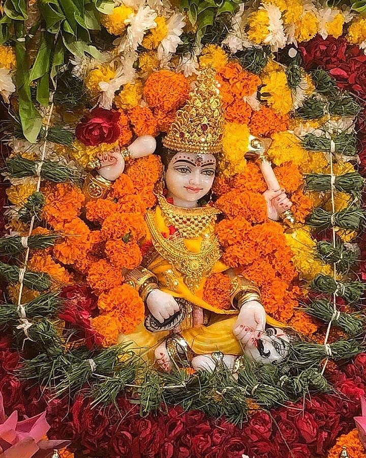 हे माँ पीताम्बरा, हम आपको नमन करते हैं, आपको प्रणाम करते हैं।
आपकी कृपा बनी रहे, यही हमारी सबसे बड़ी प्रार्थना है।