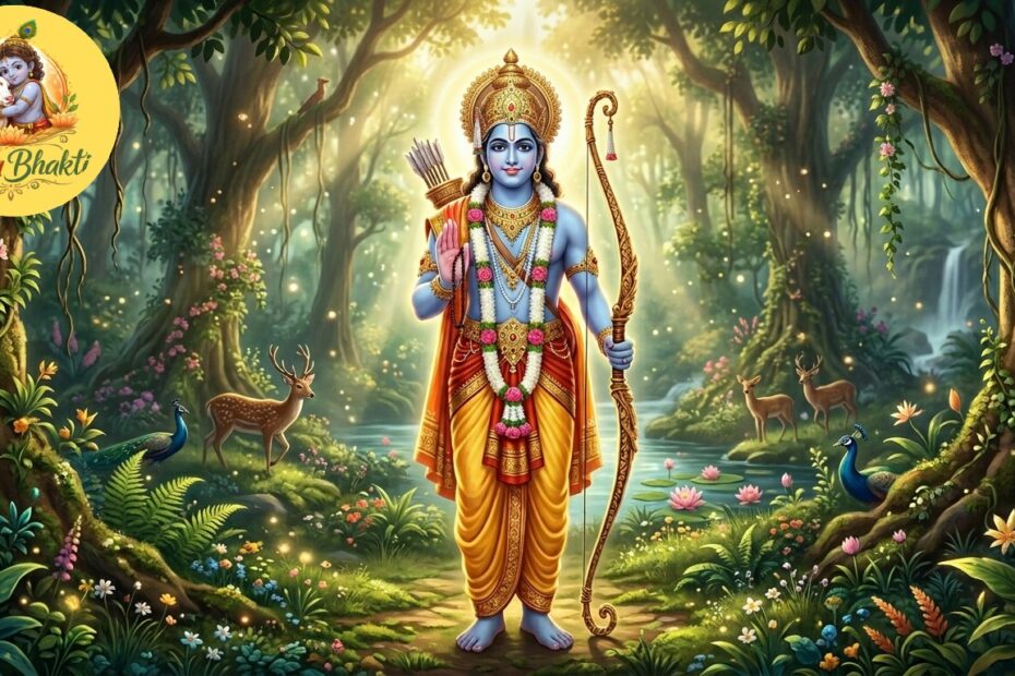 यह श्रीरामाष्टकम् भगवान राम की स्तुति में रचा गया एक सुंदर स्तोत्र है