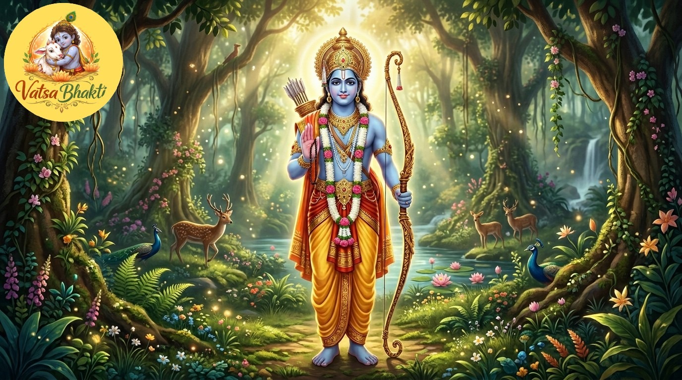 यह श्रीरामाष्टकम् भगवान राम की स्तुति में रचा गया एक सुंदर स्तोत्र है