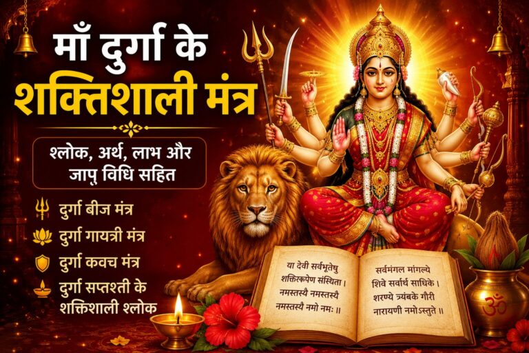 माँ दुर्गा के शक्तिशाली मंत्र | Maa Durga Mantra in Hindi