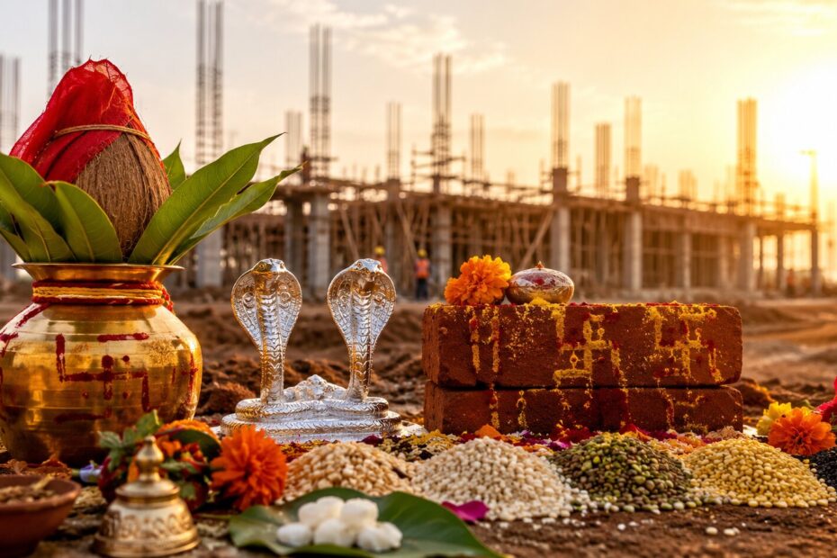 भूमि पूजन सामग्री लिस्ट: नया घर बनाने से पहले नोट कर लें ये जरूरी चीजें, नहीं रहेगी कोई कमी