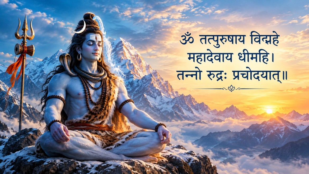 ॐ तत्पुरुषाय विद्महे महादेवाय धीमहि रुद्र गायत्री मंत्र