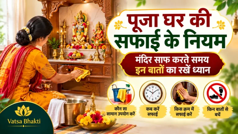 पूजा घर की सफाई के नियम, मंदिर साफ करते समय ध्यान रखने वाली जरूरी बातें