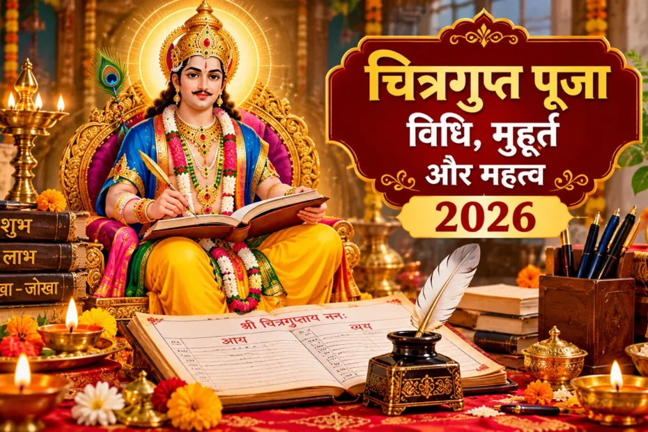 Chitragupta Puja 2026 – Vidhi, Muhurat Aur Mahatva