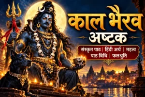 काल भैरव अष्टक – संस्कृत पाठ और हिंदी अर्थ Kaal Bhairav Ashtakam