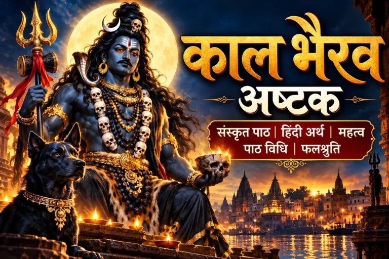 काल भैरव अष्टक – संस्कृत पाठ और हिंदी अर्थ Kaal Bhairav Ashtakam
