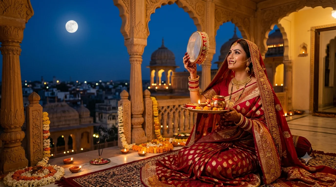 वीरावती की कहानी, करवा चौथ कथा हिंदी में, Karwa Chauth Vrat Katha, करवा चौथ पूजा विधि