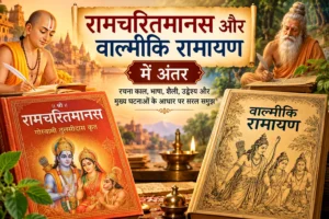 रामचरितमानस और वाल्मीकि रामायण में अंतर